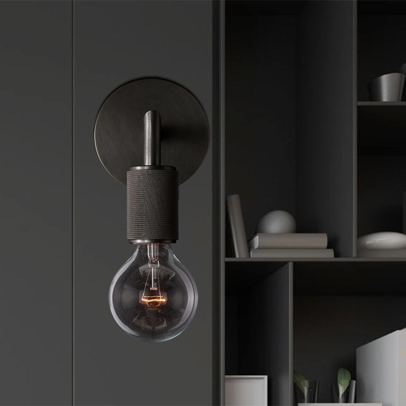 Margaux minimalistische Wandleuchte mit Glühbirne