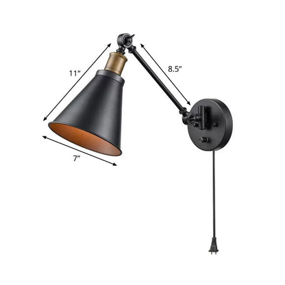 Soline Wandleseleuchte mit verstellbarem Arm