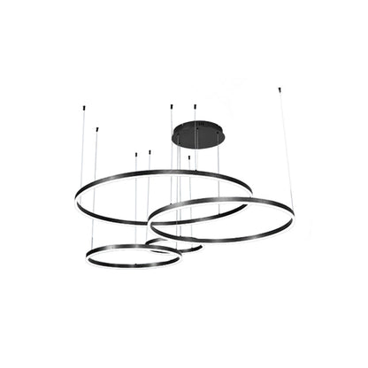 Colette Metallblasenring LED-Kronleuchter