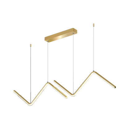 Clémence Zigzag Minimalist LED Pendant Light