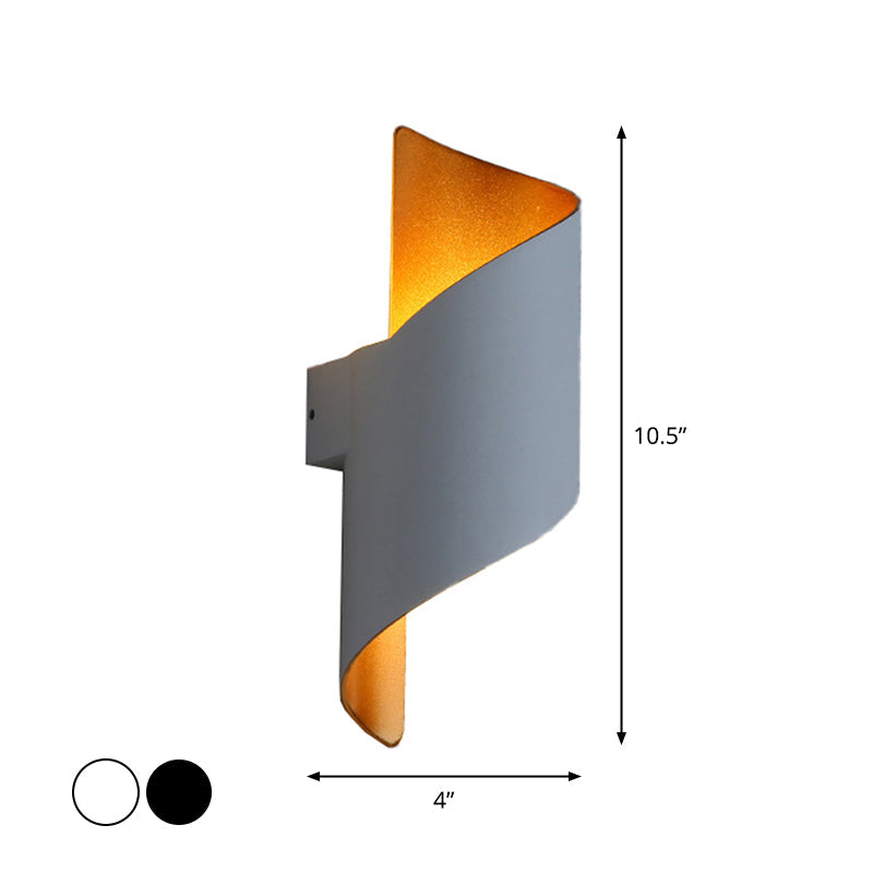 Léa Spiral LED Wall Light Sconce