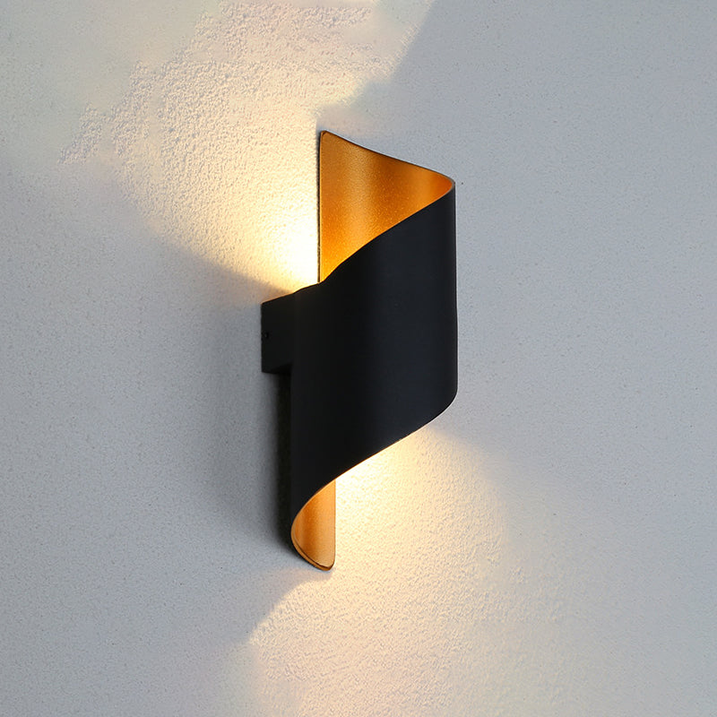 Léa Spiral LED Wall Light Sconce