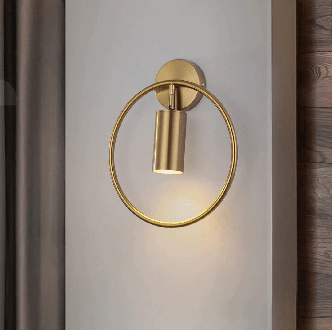 Anneliese Nordic Elegant Wall Lamp with Toughened Glass Shade