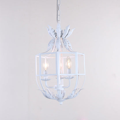 Clémence 3-Head Wire Cage Chandelier