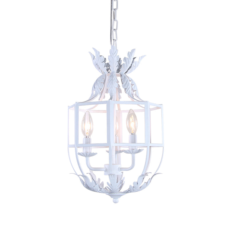 Clémence 3-Head Wire Cage Chandelier