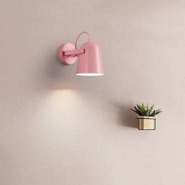 Sophie Nordic Bell drehbare Wandleuchte Metallschirm