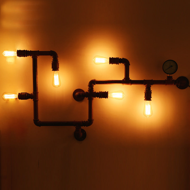 Victor Steampunk Labyrinth Wandleuchte