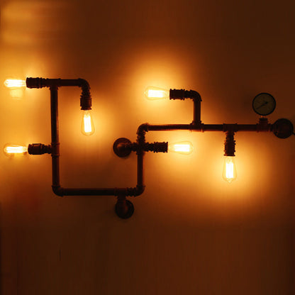 Victor Steampunk Labyrinth Wandleuchte