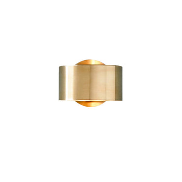 Camille Goldene Halbzylinder Wandleuchte