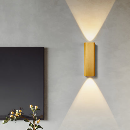 Aurélie Mini Column Wall Lamp – Metal Sconce, 4 Inch & Under
