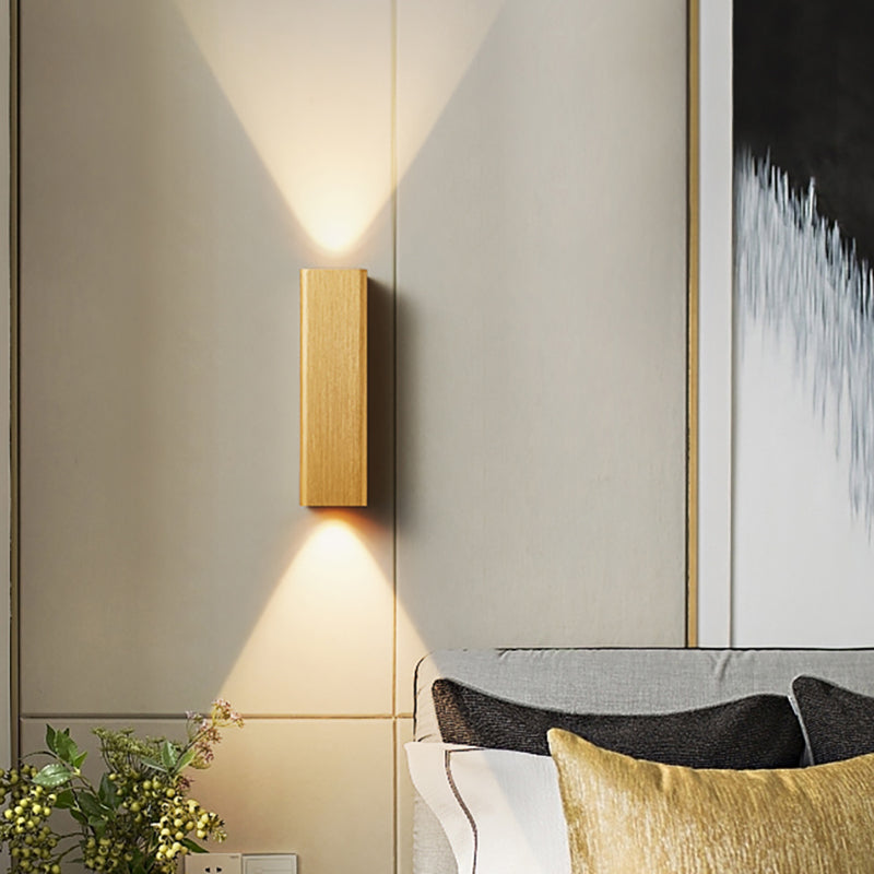 Aurélie Mini Column Wall Lamp – Metal Sconce, 4 Inch & Under