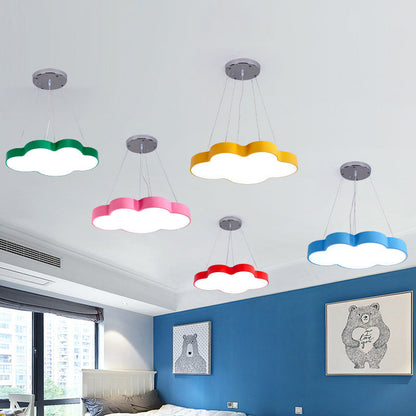Camille Cloud Acryl LED Kinder-Pendelleuchte