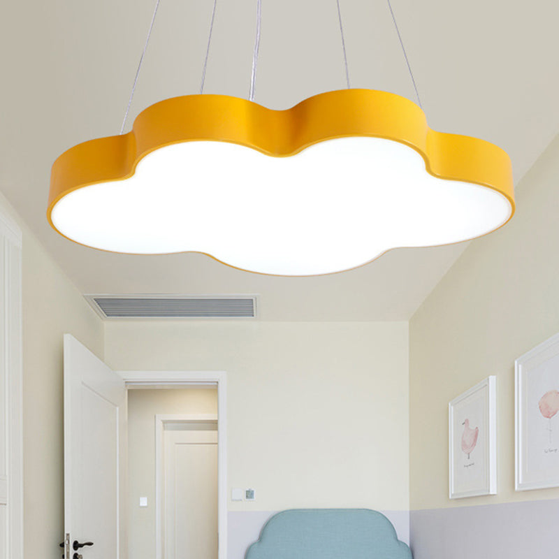 Camille Cloud Acryl LED Kinder-Pendelleuchte