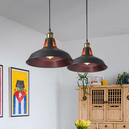 Sophie Retro Metall-Topfdeckel-Pendelleuchte