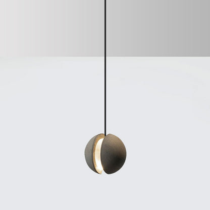 Élodie Cement Round Ceiling Pendant