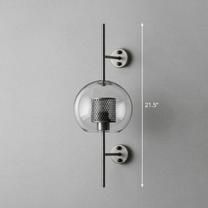 Élodie Mesh Screen Glass Wall Sconce Minimalist Lamp