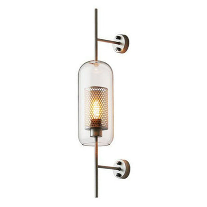 Élodie Mesh Screen Glass Wall Sconce Minimalist Lamp