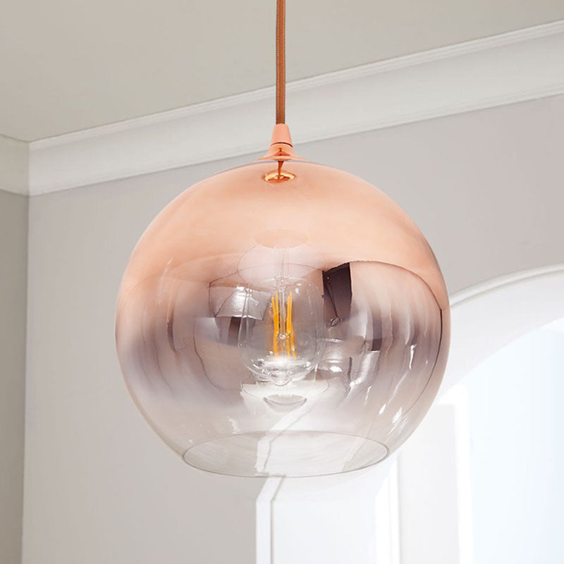 Noémie Gradient Glas-Kugel-Pendelleuchte