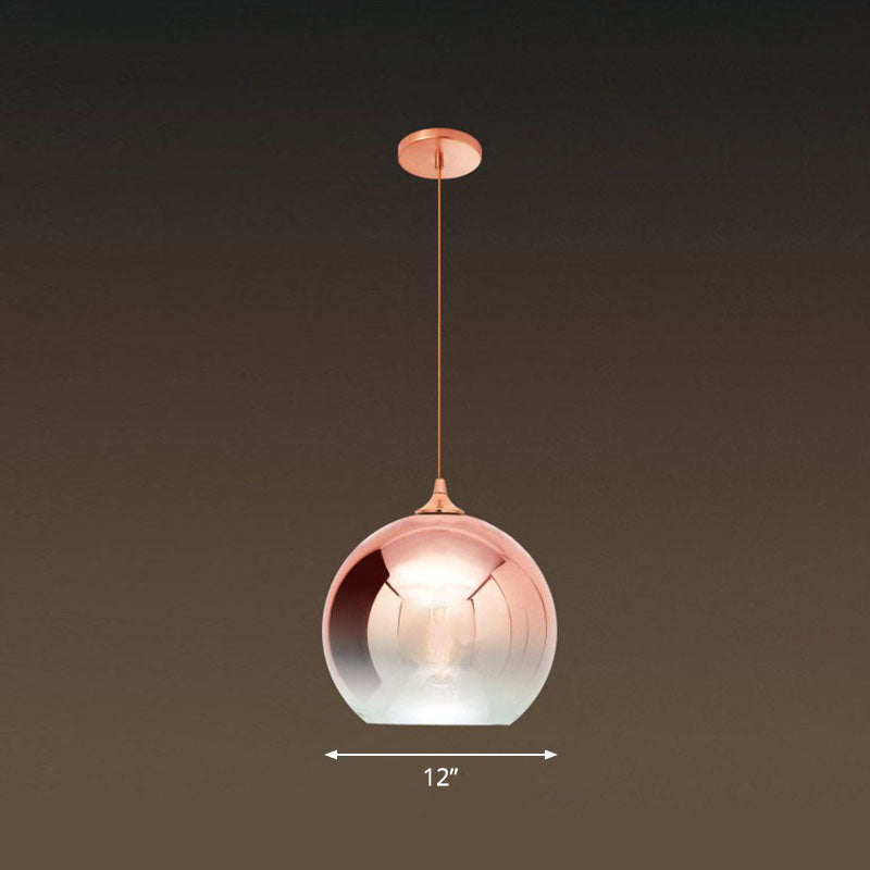 Noémie Gradient Glas-Kugel-Pendelleuchte