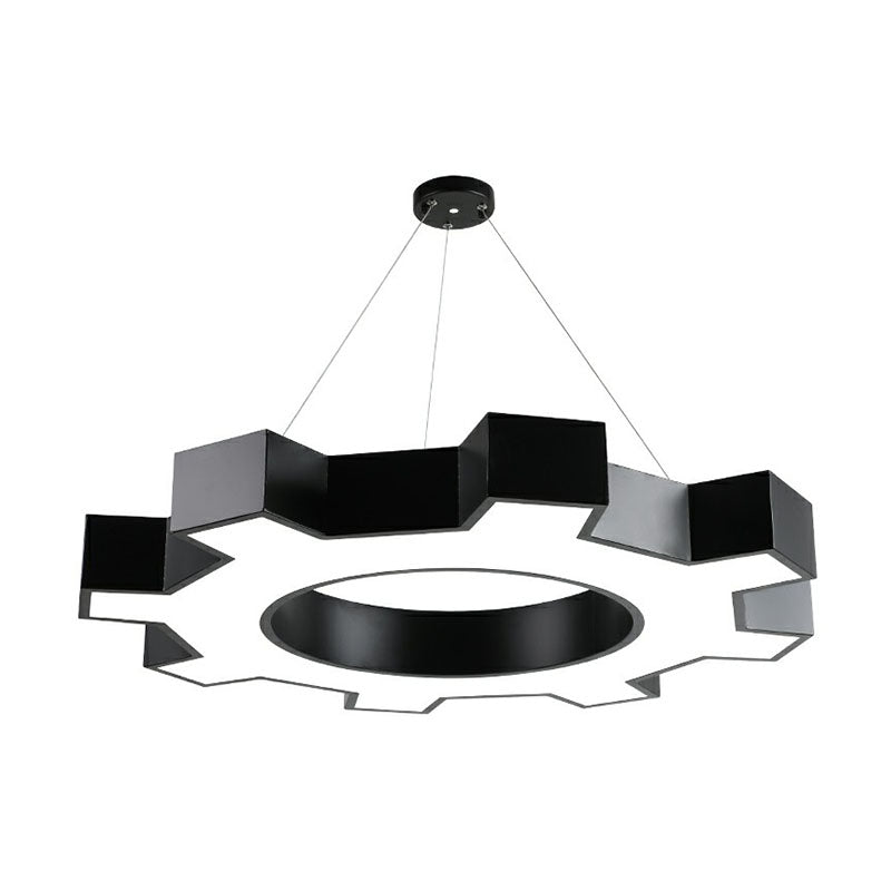 Élodie Getriebe-LED-Pendelleuchten Modern Acryl Schwarz