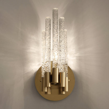 Camille Tubus-Wandleuchte – Messing-Finish mit zwei Lichtquellen