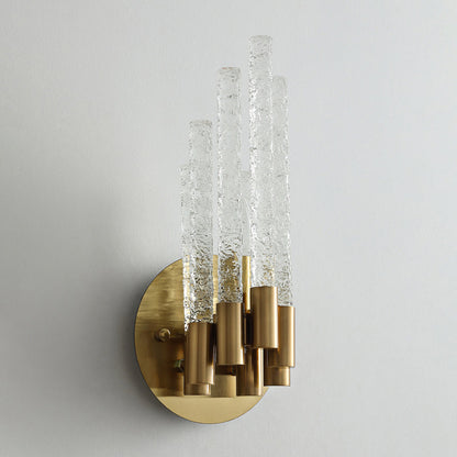 Camille Tubus-Wandleuchte – Messing-Finish mit zwei Lichtquellen