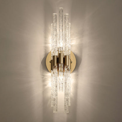 Camille Tubus-Wandleuchte – Messing-Finish mit zwei Lichtquellen