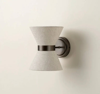 Camille Fabric Shade Wall Lamp