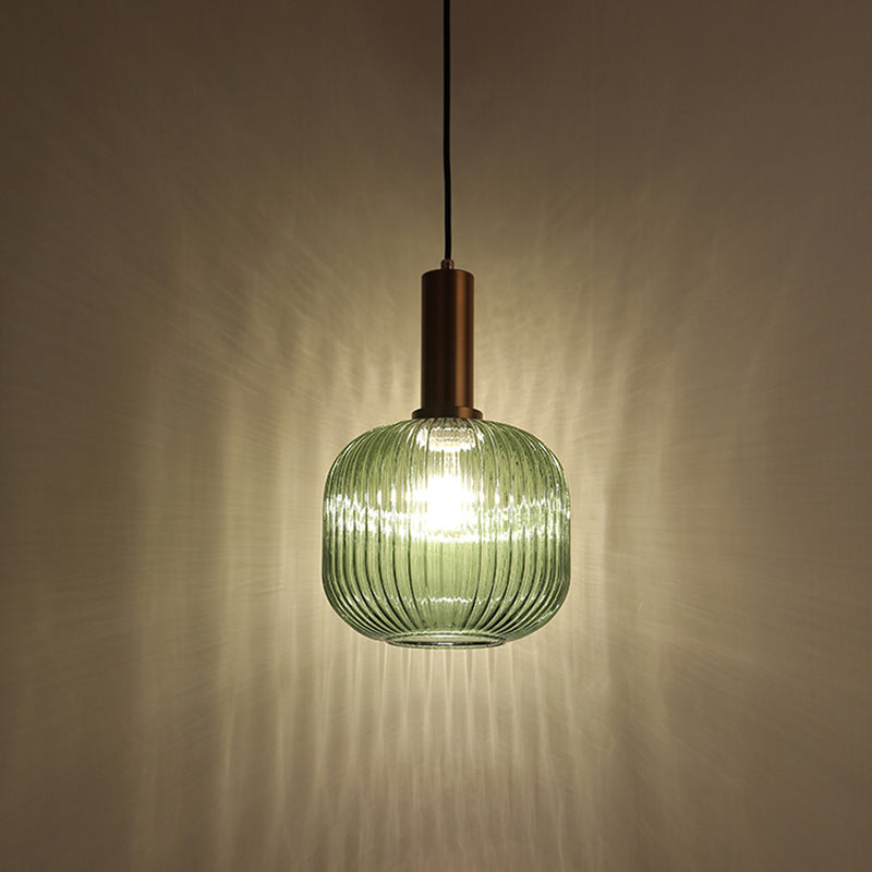 Mathilde Ribbed Bottle Pendant Light