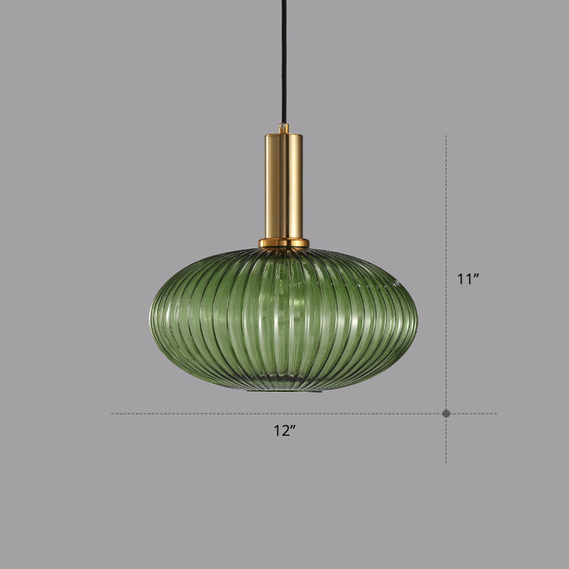 Mathilde Ribbed Bottle Pendant Light