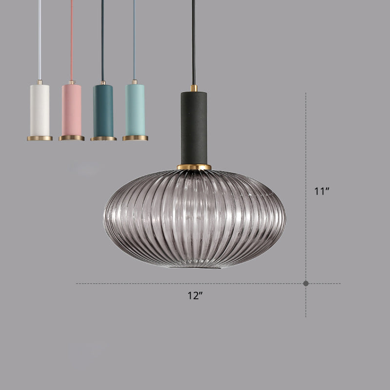 Mathilde Ribbed Bottle Pendant Light