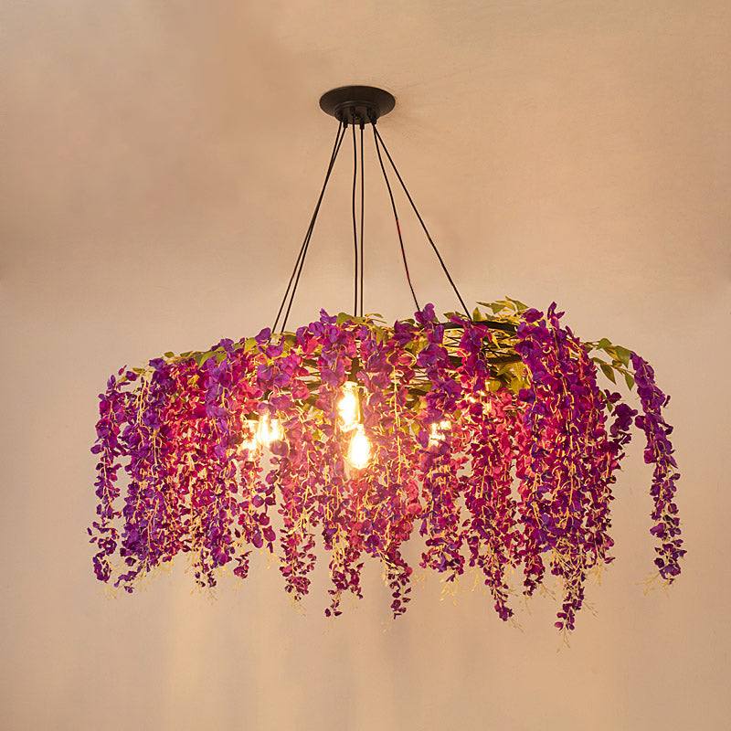 Élodie Floral Art Déco Anhänger Kronleuchter