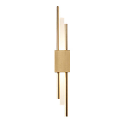 Camille Rod Acryl LED Wandleuchte Gold/Schwarz