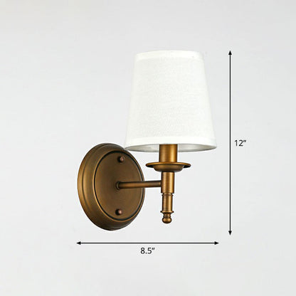 Maëlle Minimalist Cone Shade Wall Lamp