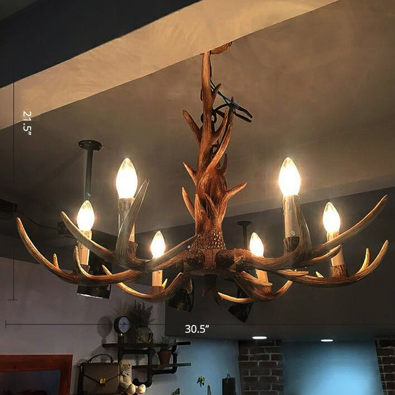 Thérèse Antler-Harz-Kronleuchter