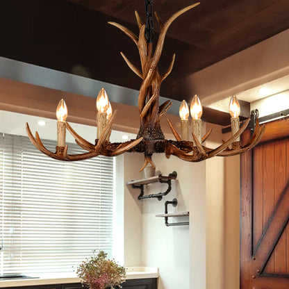 Thérèse Antler-Harz-Kronleuchter