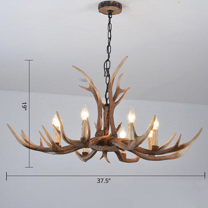Thérèse Antler-Harz-Kronleuchter