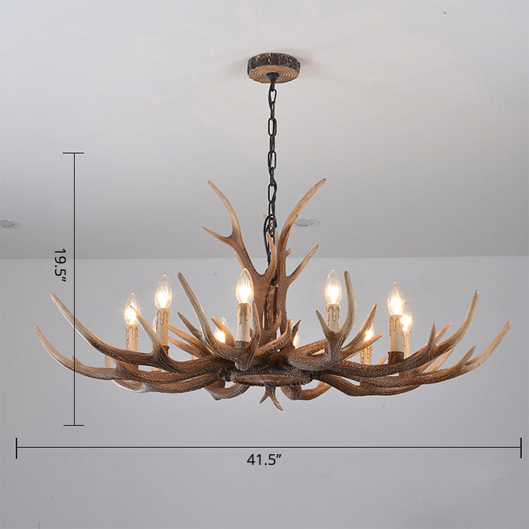 Thérèse Antler-Harz-Kronleuchter