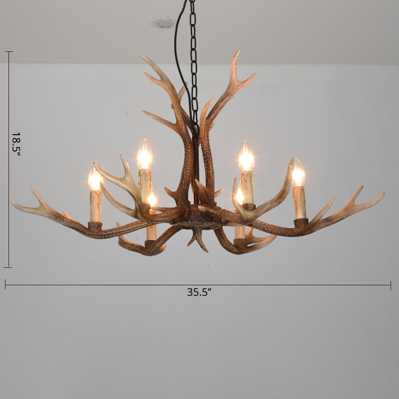 Thérèse Antler-Harz-Kronleuchter