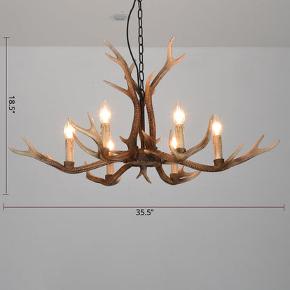 Thérèse Antler-Harz-Kronleuchter