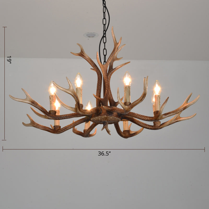 Thérèse Antler-Harz-Kronleuchter