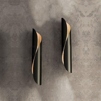 Aurore Scroll Dual Head Wall Light Sconce