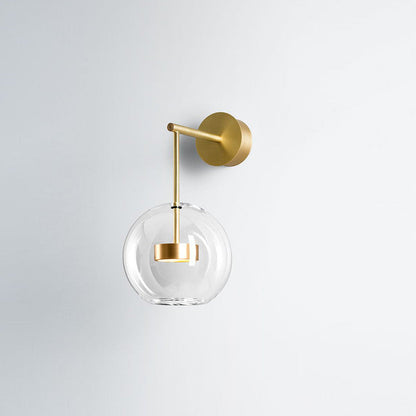 Isabelle Glaskugel LED Wandleuchte