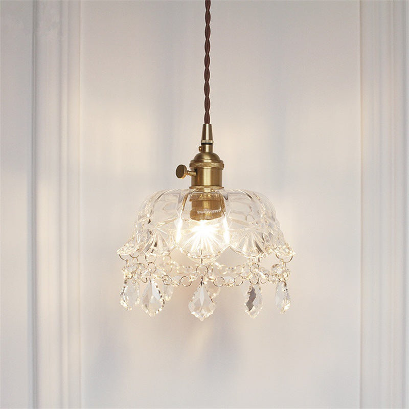 Éloïse Crystal Bowl Pendant Ceiling Light