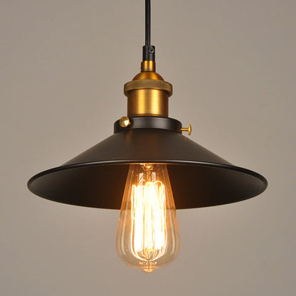 Élodie Pendelleuchte Schwarz Industrielle Lagerhauslampe