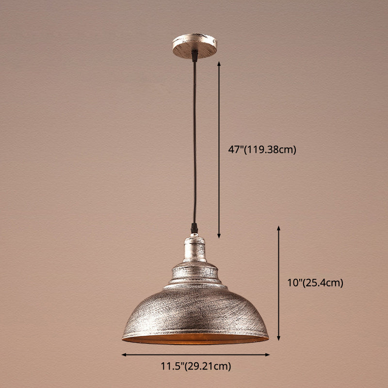 Aurélia Bowl Pendelleuchte Vintage Industrial Metall Hängeleuchte