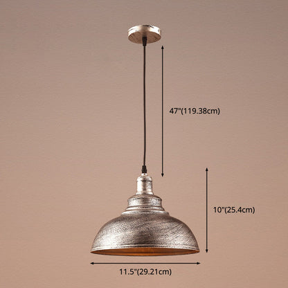 Aurélia Bowl Pendelleuchte Vintage Industrial Metall Hängeleuchte