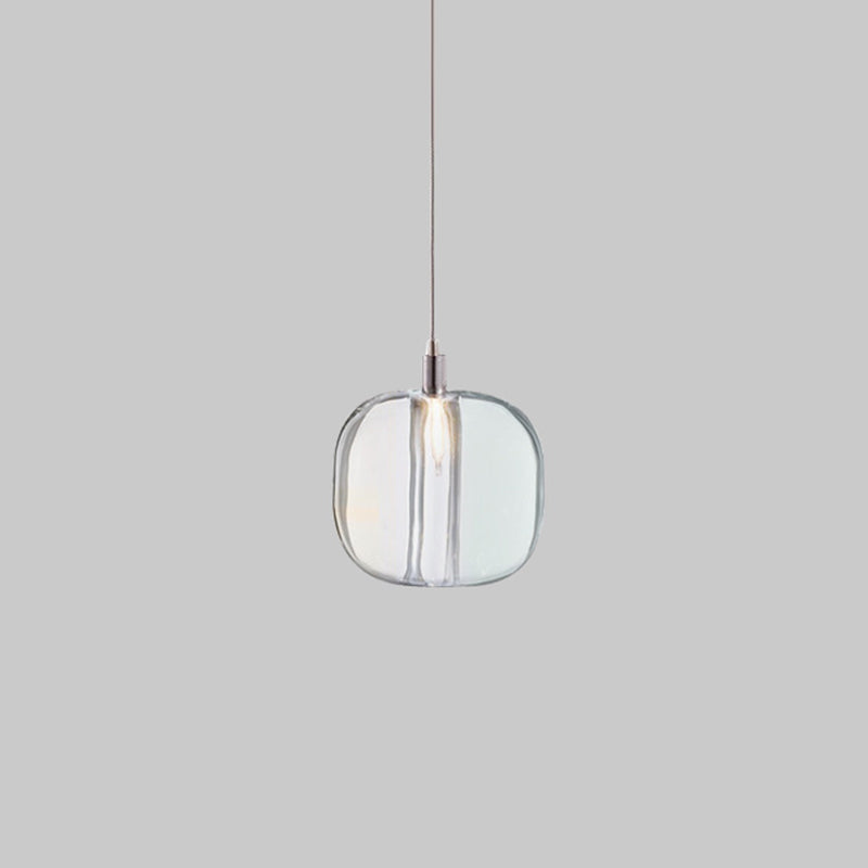Isabelle LED-Pendelleuchte aus mundgeblasenem Glas im postmodernen Design