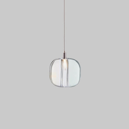 Isabelle LED-Pendelleuchte aus mundgeblasenem Glas im postmodernen Design