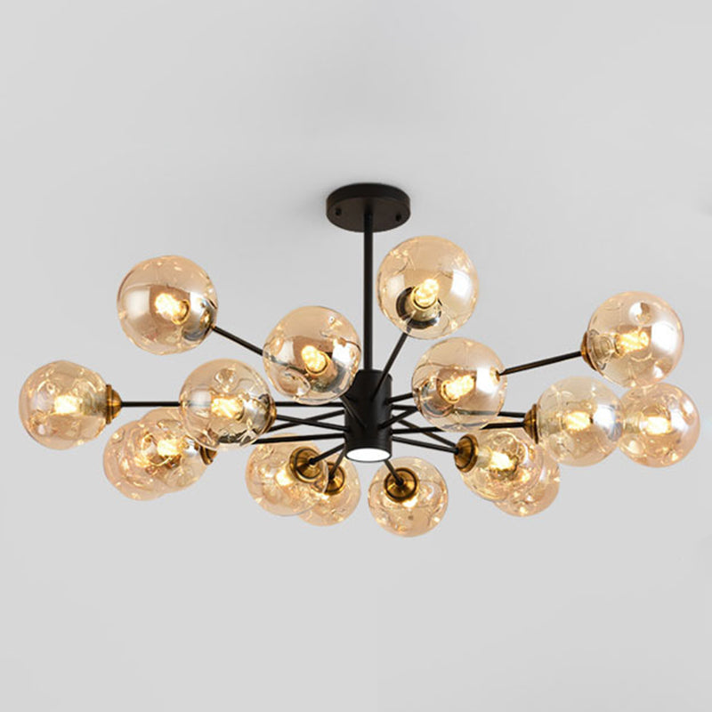 Colette Bubble Glas Kronleuchter 2-stöckige moderne Pendelleuchte